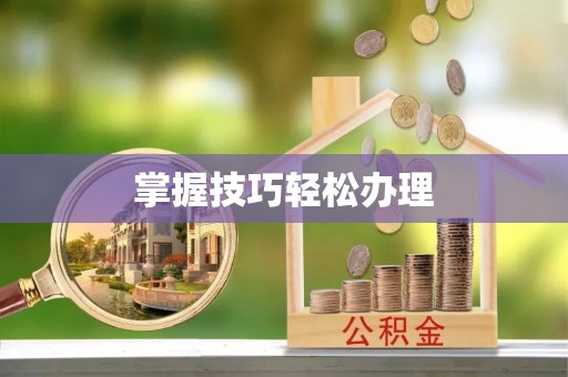 原州掌握技巧轻松办理