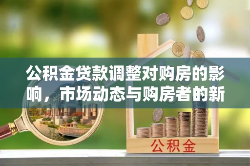 原州公积金贷款调整对购房的影响，市场动态与购房者的新选择